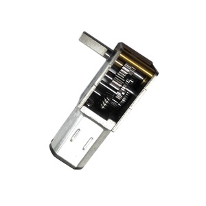 12 mét 3V <span class=keywords><strong>5V</strong></span> 6V 12V bàn chải nhỏ DC Worm Gear Motor cho tuyến tính thiết bị truyền động - Product Image 3