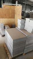 Double Sided 2mm Foam Paperboard Grey Cardboard with Pallet Packing for Book Covers Boxes Certificates Covers