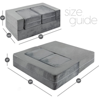 Ensemble de canapés pour tout-petits à haute densité canapé de jeu modulaire pour se détendre ou dormir