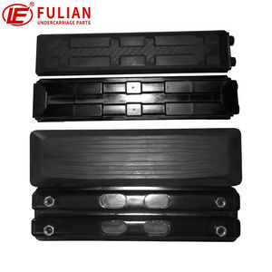 สายฟ้าชิ้นส่วนช่วงล่างของรถขุดบนแผ่นยางรอง230mm 250mm 300mm 400mm 450MM 500mm - Product Image 5