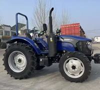 Nuevo Tractor M904-Y(G4) con Tracción en las Cuatro Ruedas, Motor Weichai, Cabina con Aire Acondicionado Opcional, Cargador Frontal e Implementos Agrícolas