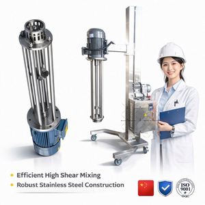 Ace Emulsifier <b>Machine</b> Intermittent Homogenizer Cosmetic Emulsifier High Shear Mixer Homogenizer - Product Image 4