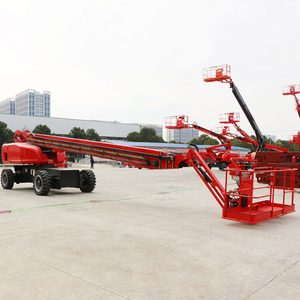 Plataforma de Trabajo Aérea Hidráulica Articulada de 18m con Ruedas, Equipo de Construcción de Uso Pesado - Product Image 1