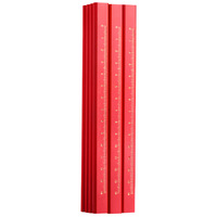 Crayons de charpentier OEM pour la construction et le travail du bois avec noyau extra dur en graphite noir ou rouge pour garantir le marquage