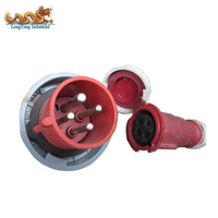 Prise de courant marine étanche IP67 32A 440V pour conteneur frigorifique et accessoires