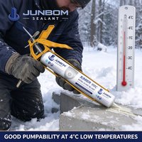 JUNBOM 9502 Mastic silicone neutre premium, extrusion facile, forte adhérence, pour joints de fenêtres et portes, fournisseur d'usine sur mesure