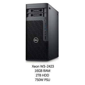 เวิร์กสเตชันคอมพิวเตอร์แบบทาวเวอร์ Dell T5860 รุ่นใหม่ พร้อมซีพียู Xeon W3-2423 แรม 16GB ฮาร์ดดิสก์ 2TB พาวเวอร์ซัพพลาย 750W - รุ่นทาวเวอร์ B - Product Image 1