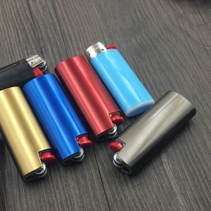 Logotipo personalizado, inventario, accesorios para fumar, funda de encendedor portátil para encendedor desechable, encendedor J5, funda protectora de Metal - Product Image 6