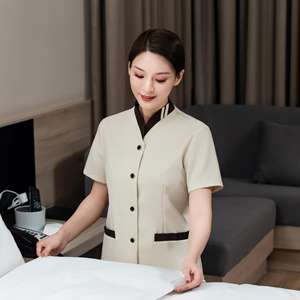 Uniformes imperméables de nettoyage d'hôtel pour les femmes uniformes de travail du personnel uniforme de ménage pour les hommes et les femmes - Product Image 6