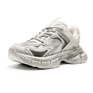 Fashion Sneakers Casual 2025 Custom Logo Sports Chunky Mesh <b>Shoes</b> Women <b>Men</b> Spring Running Fitness Walking Trainers - Product Image 2