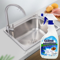 Nettoyant antirouille OEM personnalisé à la chaux et au calcium pour salle de bain Spray nettoyant pour calcaire et douche