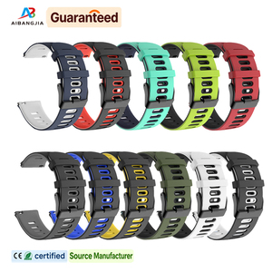 Correa de Silicona Suave de 22 mm y 20 mm <span class=keywords><strong>para</strong></span> Reloj Samsung Galaxy 7, Correa <span class=keywords><strong>para</strong></span> Reloj Huawei, Correa <span class=keywords><strong>para</strong></span> Reloj Inteligente Garmin - Product Image 1