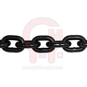 Cadena <span class=keywords><strong>de</strong></span> Elevación Galvanizada HLM Super Supplier G80 <span class=keywords><strong>de</strong></span> 8 mm, <span class=keywords><strong>de</strong></span> Acero Aleado Autocoloreado/Negro <span class=keywords><strong>para</strong></span> Elevación y Aparejos Industriales - Product Image 3