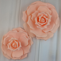 Vente Fabricant Fleurs Géantes Artificielles en Mousse Écologiques Faites à la Main Différentes Tailles Noël Fête des Mères Mariage Décoration de Vitrine