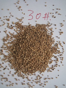 Pierre précieuse de polissage fine 46 mesh grain de coquille de noix de pécan broyé granulés de coquille comme matériau de sablage - Product Image 3
