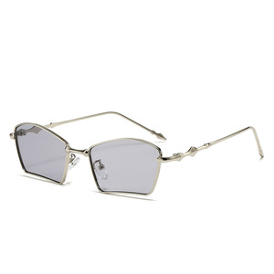 Phổ biến Punk kim loại đa giác khung phụ nữ kính mát <span class=keywords><strong>2025</strong></span> sang trọng hình ngôi sao thiết kế người đàn ông Sunglass bên đi du lịch nữ kính - Product Image 6