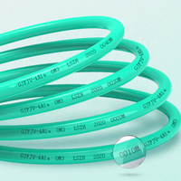 Kabel Patch Cord Simplex GJFJV Singlemode Multimode dengan Selubung PVC/LSZH Ketat