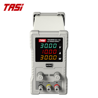 Fuente de Alimentación de Laboratorio TASI TDA3010 30V 10A CC, Regulador de Voltaje Estabilizador con Voltaje de Entrada de 110V