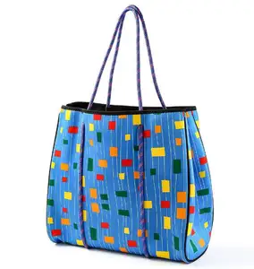 Custom Reizen Handtassen Voor Vrouwen Neopreen Tote Handtassen Voor Vrouwen