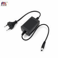 Adaptateur secteur pour caméra CCTV de bureau, prix d'usine, 15 volts, 1,2 ampères, 18 W, sortie personnalisée 15 V 1,2 A, 12 V 1,5 A, 18 V 1 A, adaptateur AC/DC