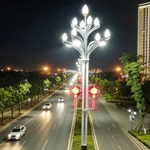 ไฟตกแต่งถนนดอกแมกโนเลียคุณภาพสูง ไฟ LED กันน้ำ IP65 พร้อมเซ็นเซอร์ตรวจจับความเคลื่อนไหว รับประกัน 10 ปี สำหรับตกแต่งภูมิทัศน์ - Product Image 6
