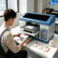 Printer UV Flatbed Baru 3560 TX800 XP600 Konfigurasi Warna Gold Varnish 3D Relief UV DTF Printer Cetak di Semua Bahan Keras 6 Warna