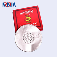 Feuilles d'aluminium premium pour chicha, livraison rapide, diamètre 13/14 cm, 38/40 microns, pour les amateurs de chicha et les besoins de services en salon