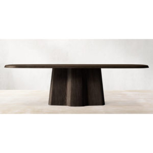 Mesa de Comedor Rectangular de Roble Estilo Retro Americano, Mesa Extra Larga Estilo Kyoto para Villa, <span class=keywords><strong>Restaurante</strong></span> y Conferencias - Product Image 2