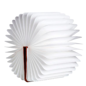 Mini lámparas de mesa de papel plegables de madera para decoración de dormitorio, accesorio <span class=keywords><strong>barato</strong></span> de buena calidad, directamente de fábrica - Product Image 6