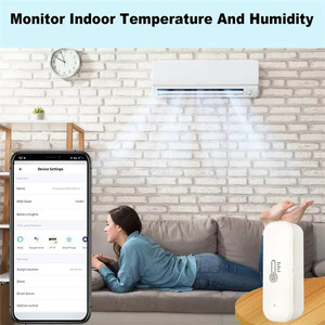 Capteur intelligent de température et d'humidité Ewelink Zigbee 3.0, détecteur de haute précision pour Z2MQTT Home Assistant - Product Image 4