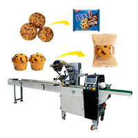 Machine d'emballage alimentaire automatique haute productivité pour films et sacs PE BOPP, pour biscuits et pain, avec contrôle de température PID