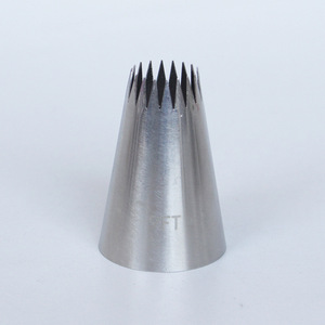741 9FT Large 304 Stainless Steel Star Piping Nozzle For Cake Decorating Reusable Baking Tool - Product Image 3