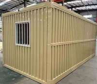 Maison préfabriquée pliable portable imperméable, empilable, isolée, insonorisée, mobile, préfabriquée
