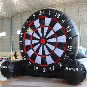 Dardos de Fútbol Inflables Gigantes para la Copa Mundial, Objetivo de Fútbol Inflable Gigante con Soplador y Balones de Fútbol para Niños y Adultos, Evento de Carnaval - Product Image 4