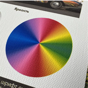 <span class=keywords><strong>Toile</strong></span> vierge en coton-polyester imprimable à base d'eau, adaptée aux imprimantes jet d'encre grand <span class=keywords><strong>format</strong></span> - Product Image 6