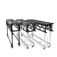 Topfinger 2024 Vente chaude Treillis de toit en aluminium pré-assemblés, système de plaque de treillis à boulons, système de fixation à tige, treillis de levage LED Disney pour l'éclairage