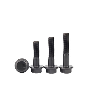 Cường độ cao M12 8.8 lớp thép carbon Hex bu lông mặt bích Oxit Đen kết thúc | DIN 6921 tiêu chuẩn OEM tùy chỉnh ốc vít cho tự động - Product Image 5