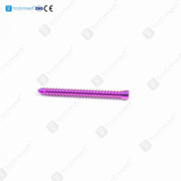 Implants de chirurgie orthopédique vétérinaire pour accessoires médicaux vis de verrouillage vis de verrouillage titane HC