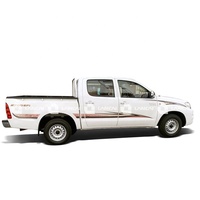 Autocollants latéraux de voiture pour Hilux 2009 2700EFI Autocollant de carrosserie pour Hilux
