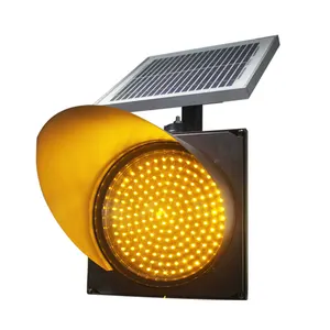 300毫米黄色闪烁灯信标用于学校区域安全