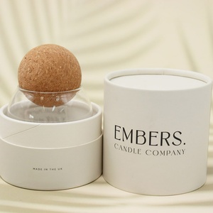 Custom Luxury Recycled & Biodegradable Paper Cylinder <b>Box</b> with UV Coating and Embossing for Perfume Cosmetic Skincare Packaging - Product Image 5