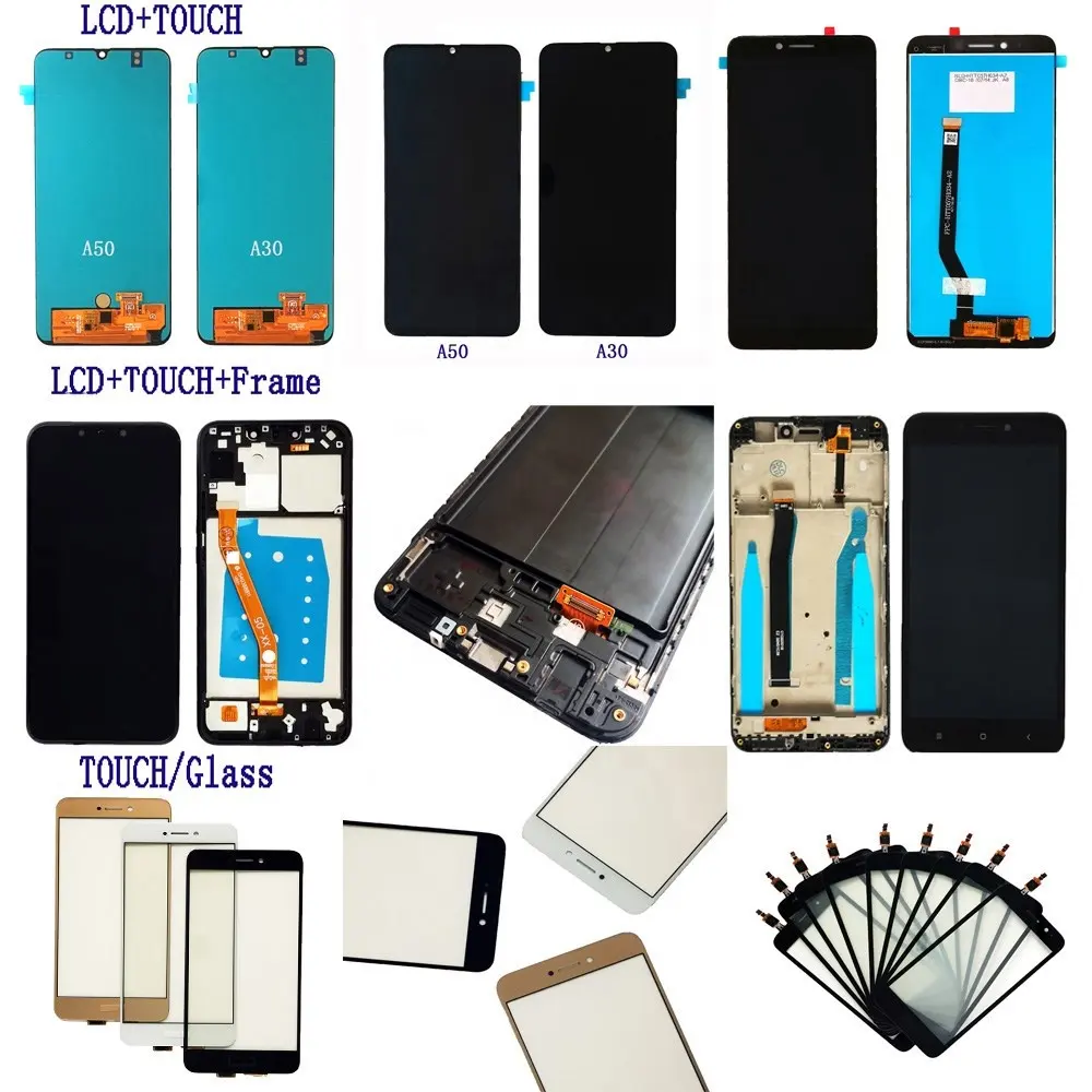 Mobile Phone touch Panel Screen Display Digitizer Assembly Replacement For Xiaomi Redmi 6 Pro Mi A2 lite
