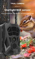 HG200 4G Trail Camera 0.2s caméra de chasse Trail Night Vision IP66 pièges Photo faune caméra animaux caméra de Surveillance