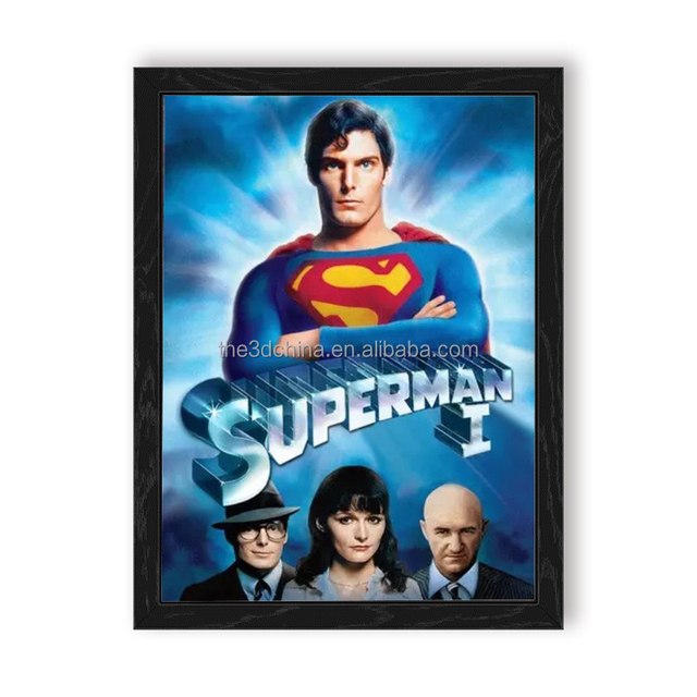 2026 Vivid 3D Lenticular Poster Sticker High Depth Motion Flip Effect Wall Art - Custom Self Adhesive 3D Print Wholesale