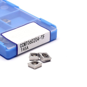 Inserto de Carburo CNC DINGLI CCMT060204-TF con Recubrimiento PVD/CVD, Herramienta de Torneado Interno para Aplicaciones de Acero/Acero Inoxidable en Tornos CNC - Product Image 3