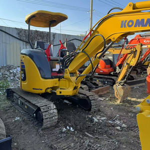Excavadora pequeña usada original de Japón, Komatsu PC30 de 3 toneladas, mini excavadora usada PC30MR en venta - Product Image 1