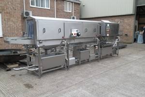 Ligne de convoyage pour plaques de cuisson, machine <span class=keywords><strong>à</strong></span> laver automatique <span class=keywords><strong>à</strong></span> bande transporteuse, unité de nettoyage par ultrasons pour plaques de cuisson - Product Image 4