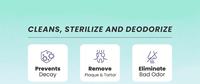 Comprimés Nettoyants Universels pour Prothèses Dentaires – Sûrs pour les Dispositifs Dentaires en Acrylique et Métal, les Dents Artificielles, les Gouttières Transparentes – Usage Quotidien Domestique