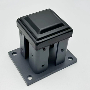 Nhôm Cơ sở hàng rào bài cơ sở <span class=keywords><strong>4x4</strong></span> chân đế cho WPC hàng rào - Product Image 4