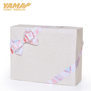 Yama Ribbon Satin Cung Tie Grosgrain Handmade Đen Ribbon Bow Tự Dính Ribbon Bow Với Vòng Đàn Hồi - Product Image 5